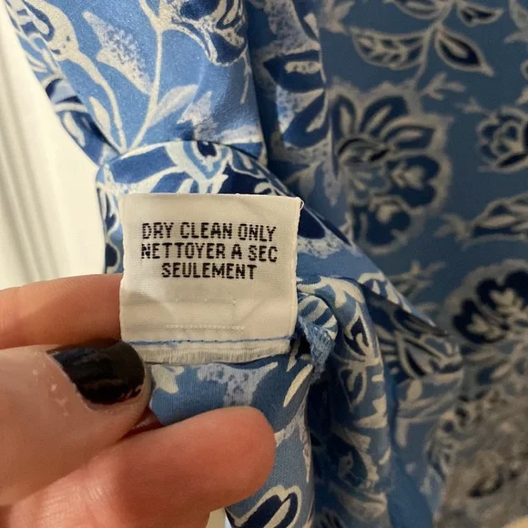 Talbots 100% Silk Dress - Picture 7 of 7